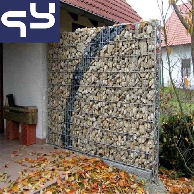 china supplier hot dipped galvanized stone cage/welded gabion box/rock filled gabion baskets