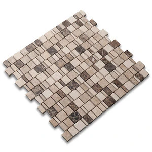 China Supplier tiles Bathroom  tiles Kitchen Takashiyama Mixed color Stone mosaic Marble