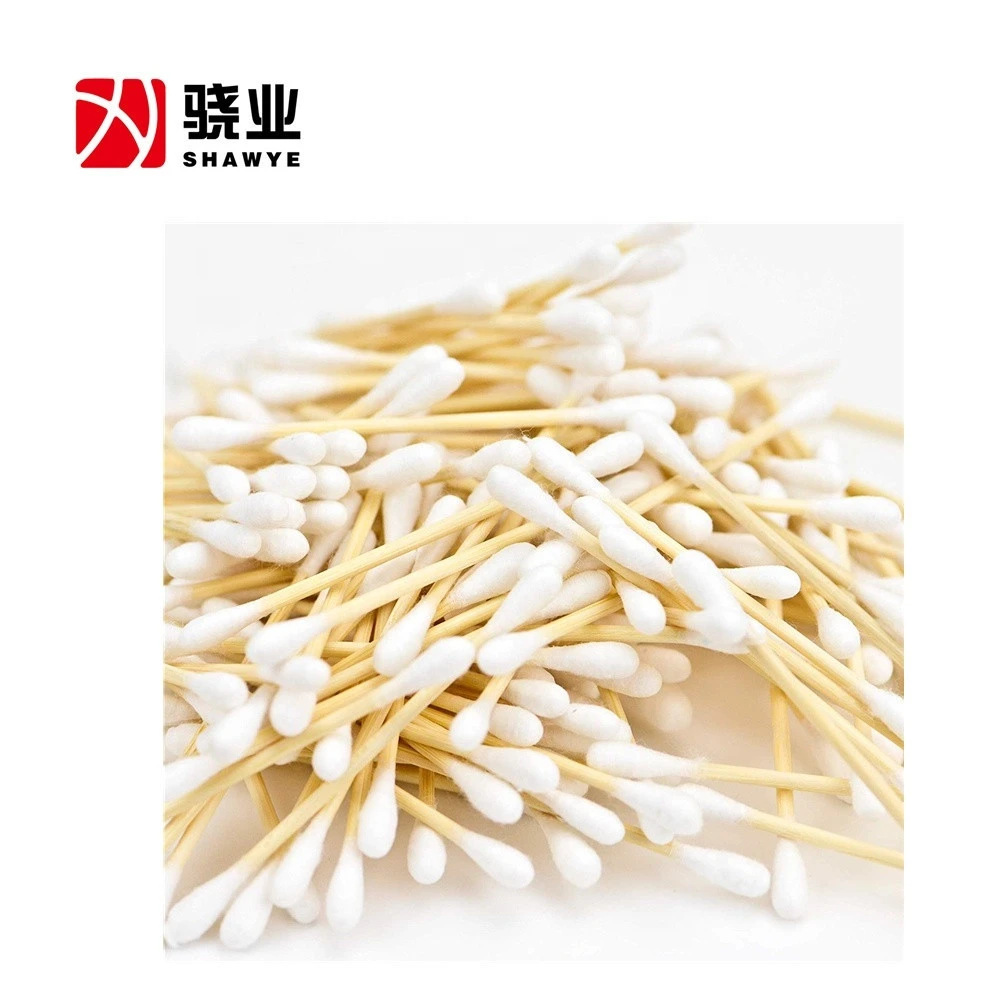 Chinese factory direct sale Bamboo Cotton Wool Buds | Pack of 4 (800 Pieces)
