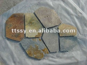 Chinese meshed slate paver for home decoration