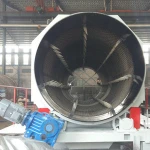 City Garbage Waste Sorting Plant Trommel Screen Separator machine for paper wood plastic