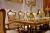 Import classic baroque dining table and chair set and hand carved dining table set-HSCD03 from China