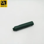 Clear cosmetic lips packaging empty  lip gloss soft  tube with cushion logo 10ml green  lip blam tube