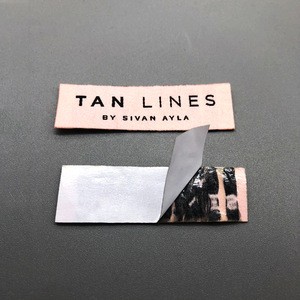 Clothing Textiles Accessory Wholesale Custom Charm Name Logo Self Adhesive Fabric Woven Label Patch for Costume