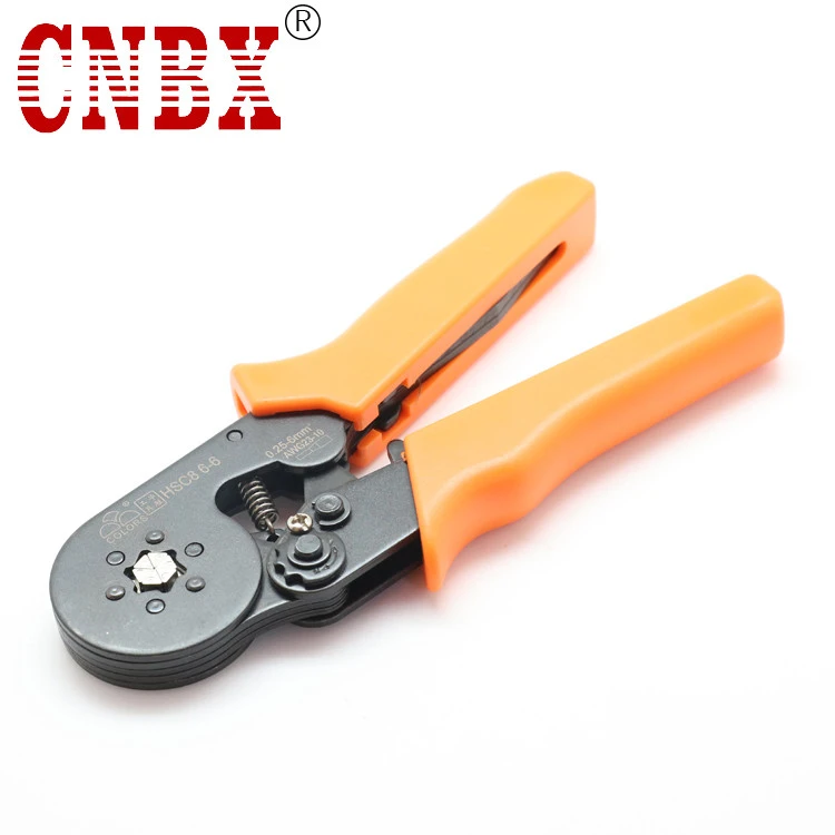 CNBX AWG23-10 self-adjusting ratcheting bootlace ferrule wire lug crimper tool