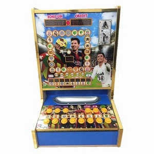 Coin Operated Ronaldo square game board casino Slot gambling Machine For Sale