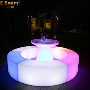color changing waterproof led patio furniture for bar KTV nightclub manufacturers in China