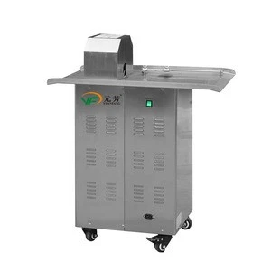 commercial electric semi automatic sausage casing binding machine stainless steel