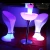 Import Commercial furniture general use rgb color led light bar table portable led outdoor bar table from China