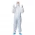 Import Consumable AAMI thermal  anti static disposable isolation protective coverall hazmat suit hooded with shoe cover from China