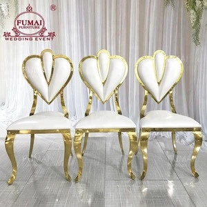 contemporary gold frame pu leather restaurant chairs for sale used