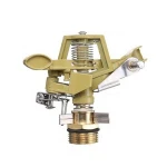 Controllable Spray Angle Garden Irrigation Sprinkler with 3/4" Male Thread Water Inlet