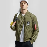 Cool Fashion outdoor element wind proof flying aircraft suit jacket from nature  technology material