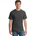 Cotton casual bottoming custom printing color round neck short-sleeved thin section T-shirt