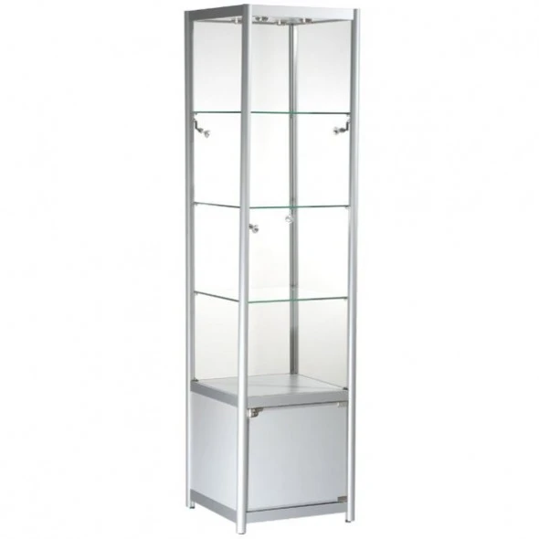Crafts glass display unit/white black display cabinet/modern shop display cabinets
