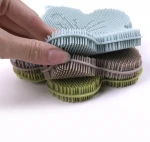 cup dish pan pot fruit potato veggies scrubbing silicone oil brush kitchen cleaning washing tools