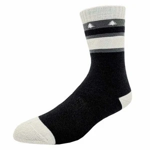 Custom 100% recycle polyester new eco style unisex mid calf dress hosiery socks