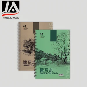 Custom A 4 sketch painting paper pad sketchbook fashion quality
