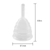 Custom Available Medical Silicone Menstrual Cup Period Cups Foldable Menstrual Cup