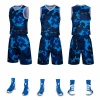 Custom fashion Sports style Sleeveless Quick-drying Sportswear Basketball Jerseys Uniforms Sets