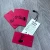 Custom Free Sample Private label Matt Hot pink human Hair bundle Hang Tags