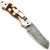 Import Custom Handmade Damascus Steel Clip Folding Knife/Pocket Knife  With Rose wood and Olive wood Handle from Pakistan