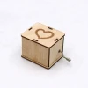Custom Hot Selling Miniature Wood Crafts Music Box