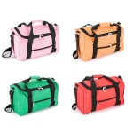 Custom Logo Canvas Waterproof Large Sports Gym Travel Duffel Bag