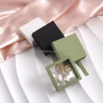 Custom Logo Size Necklace Ring Earrings Storage Package Beautiful Display Jewelry Gift Packaging Box