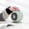 Custom mini portable desk air heating fan personal usb  winter ptc ceramic heater 220V smaller heater for living room