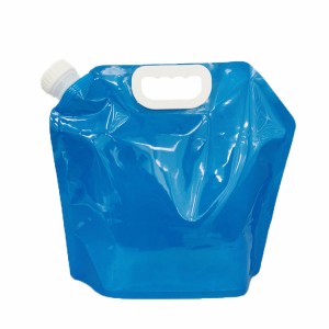 Custom plastic bpa free clear foldable 3 liter 5 gallon drinking water bottles with oem logo