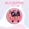 Custom Print New Korean Version KPOP BLACKPINK Metal Round Brooches Badge Pin Button