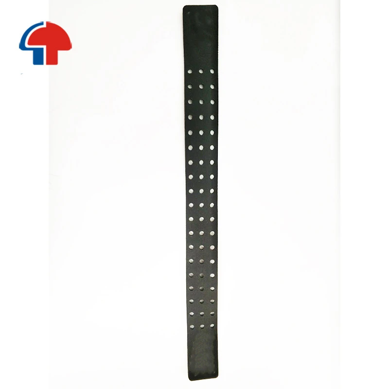 Custom printed logo elastic diving watch strap soft black neoprene watch band