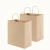Import Custom Printing Logo Shopping Paper Bag High Quality Kraft Paper Bags with Handles Hot Stamping Shoes and Clothing Packaging from China