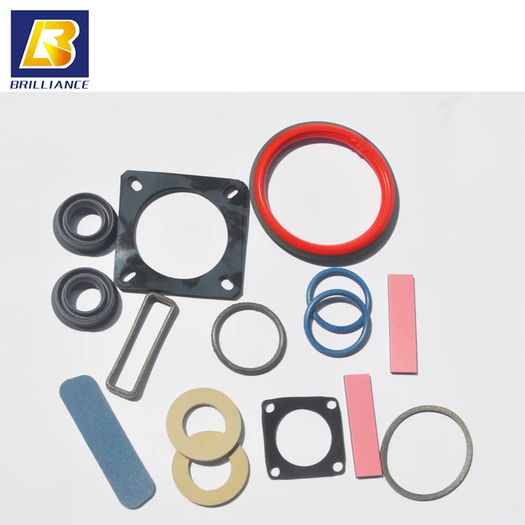 Custom rubber air compressor conductive gasket,Cut to size round dot Silicon Rubber Gasket for electronics,Ni/C gasket