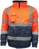 custom safety work wear jacket reflective tape uniform waterproof