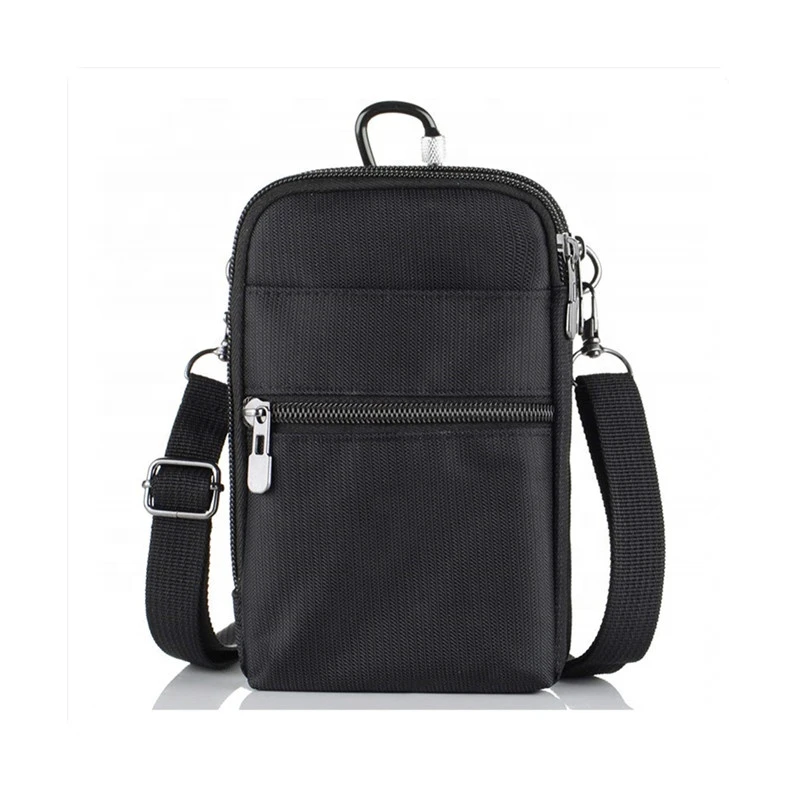 Custom Universal Unisex Portable Mobile Phone Bag Case Pouch Cross Body Purse Passport Shoulder Bag