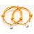 Import Custom Valentines Day Magnetic Alloy Bracelet 2pcs/Set Cheap Couple Bracelet Making Adjustable Rope Bracelet from China