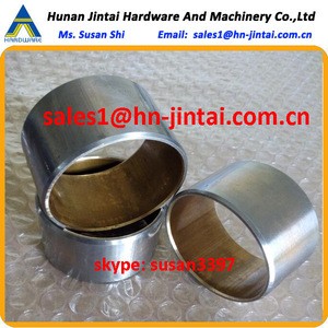 custom various sizes bimetal bushes steel bronze CuPb10Sn10 connecting rod bearing