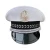Import custom white military uniform hat army captains hats airline pilot cap from China