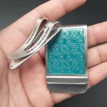 Custom Wholesale Logo Metal Stainless Steel Money Clip Money Clips