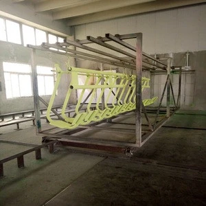 Customized big powder coating oven for Steel Fence Gate Panel