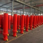 Customized Hydraulic Cylinder Long Stroke Single Acting Telescopic Lifting  Cylinder For New Dump Vehicle Tipper Truck Trailer
