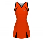 customized logo summer  moq polyester cool  netball uniform