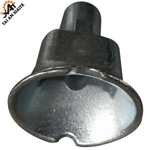 Customized Lost Wax Prevision Casting  Bell mouth for construction machinery parts