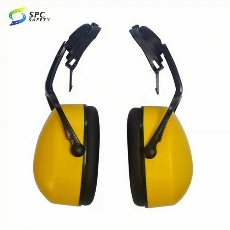customized reusable noise canceling hearing protection earmuff for safety hard hat