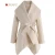 Import Customized Women Casual Wide Turn-Down Shawl Collar Women&#x27;s Woolen Coat from China