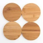 Customsized christmas gifts cute tea round slate coasters 2023