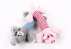 Cute Animals Pet Toys Honking Squirrel Cat Squeaker Puppy Plush Dog Toy Chew