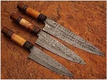 Damascus Kitchen Knives